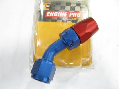 Engine Pro 11045 #10 AN X 45 Degree Oil / Fuel Fitting