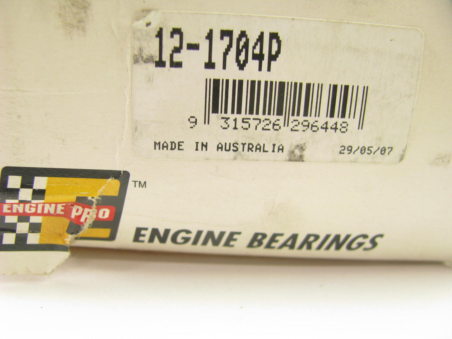 Engine Pro 12-1704P Main Bearings - Standard 1987-1994 Chevrolet 2.0L 2.2L-L4