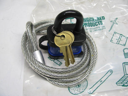 Engineered Products P74726 Padlock W/ Cable