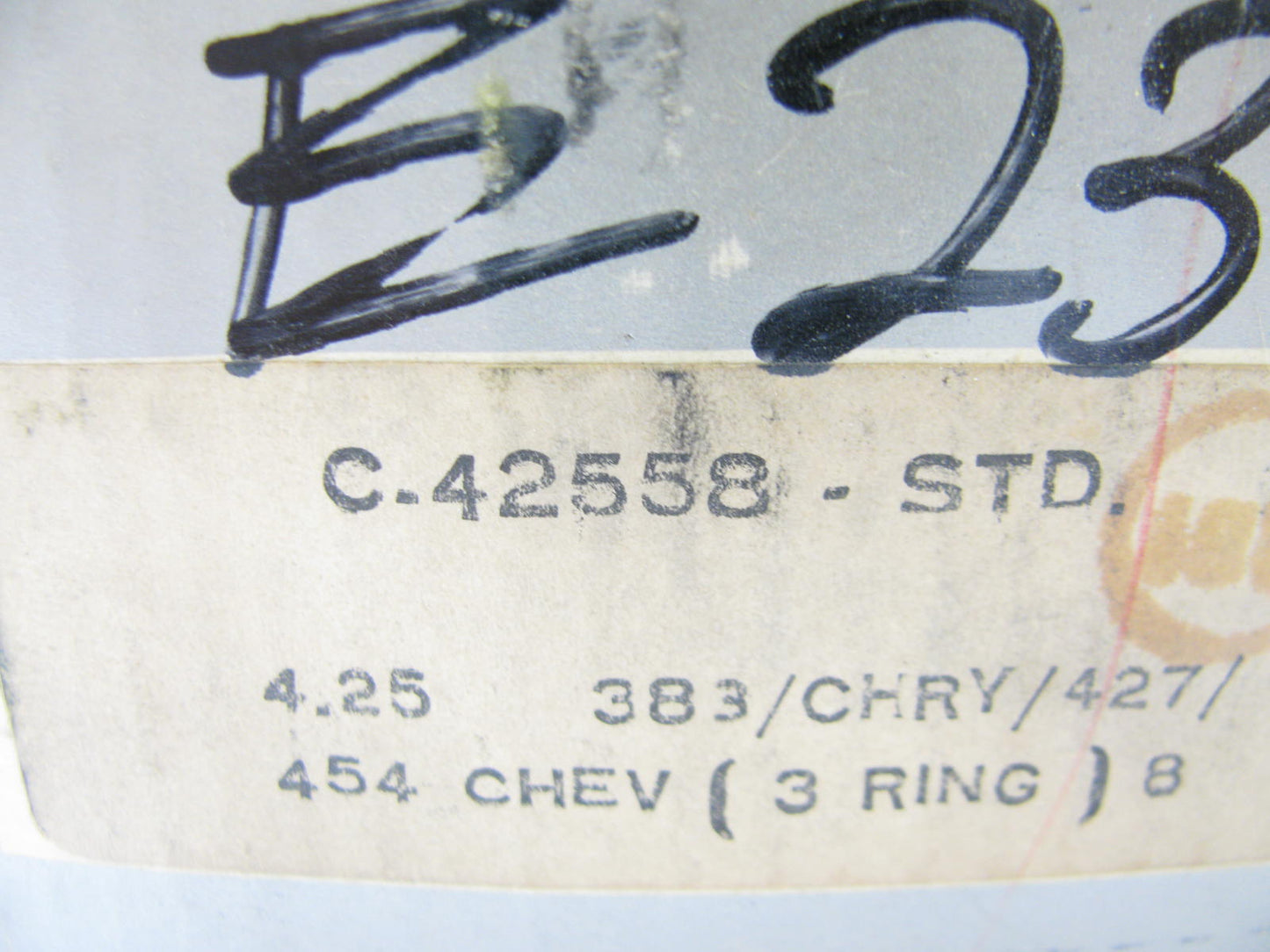 Enginetech 42558 Engine Piston Rings STD