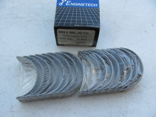 Enginetech BB136J STD Con Rod Bearings For Chrysler Small Block 318 340 360 V8