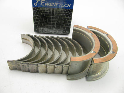 Enginetech BC296J Engine Main Bearings STD - Chevrolet SBC 267 302 307 327 350