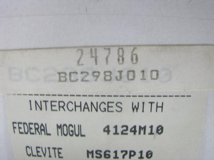 Enginetech BC298J010 Main Bearings .010'' 1967-1988 Chevrolet 194 230 250-L6