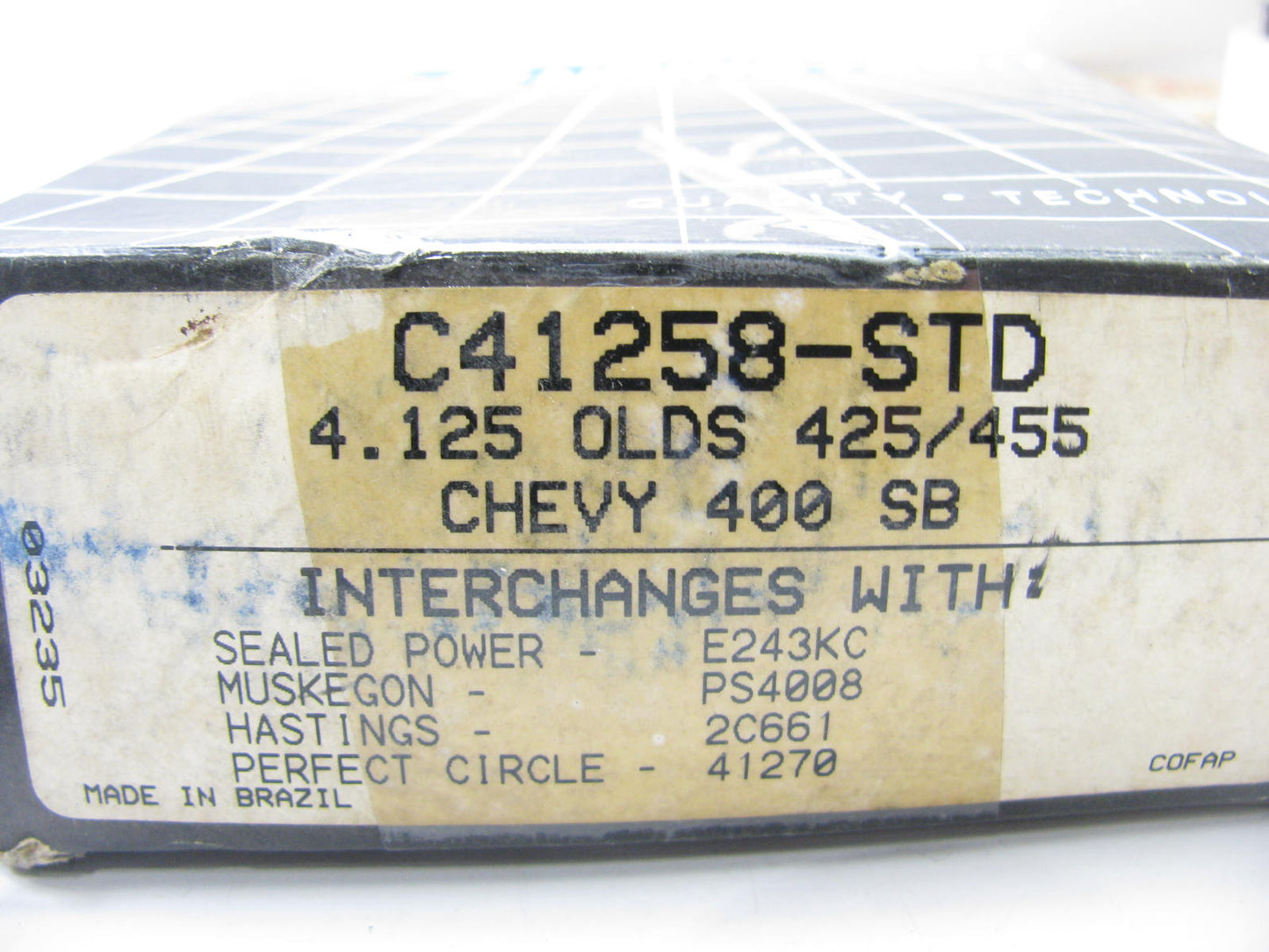 Enginetech C41258 Engine Piston Rings - Standard Size