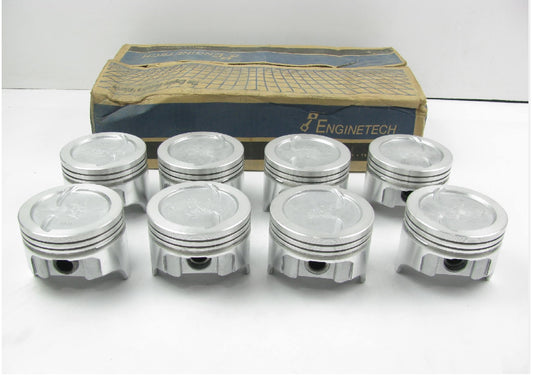 Engine PIston Set Enginetech   P1524- .060 O/S For Various Chevy GMC V8