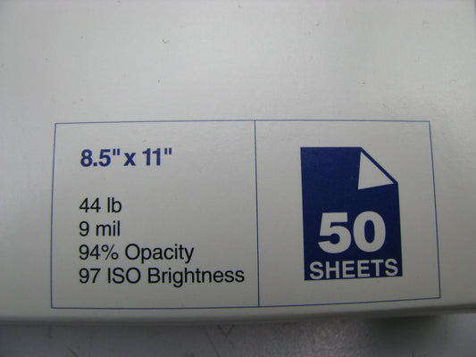 1,000 Sheets - Epson Premium Heavy Weight Matte Photo Paper 8.5x11'' 9 Mil, 44 Lb