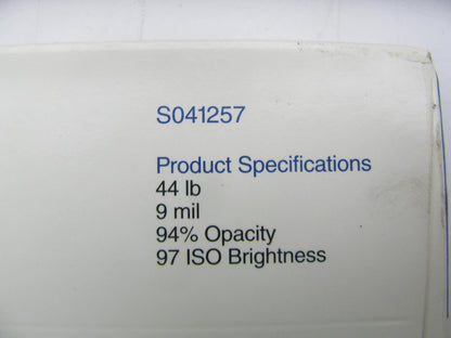 (5) Epson S041257 Matte Heavyweight Photo Paper 9mil 8.5''x11'' 50/Pack 44 Lb
