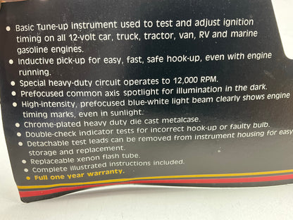 EQUUS 3112 Dual-Beam Xenon Inductive Timing Light