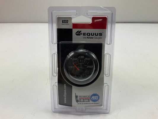 Equus 6232 2'' Mechanical Back-Lit Water Temperature Gauge, 130 - 280 Degree F