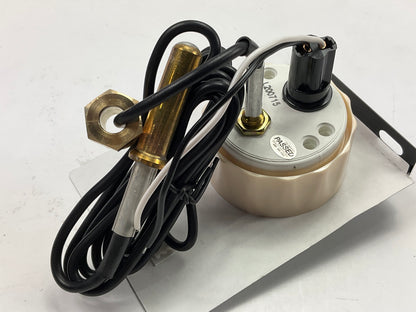 Equus 6242 2'' Mechanical Back-Lit Water Temperature Gauge, 130 - 280 Degree F