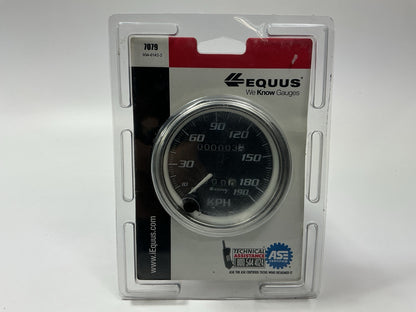 METRIC - KM/Hr (KPH) Equus 7079 Mechanical Speedometer Gauge,  3-3/8'' METRIC