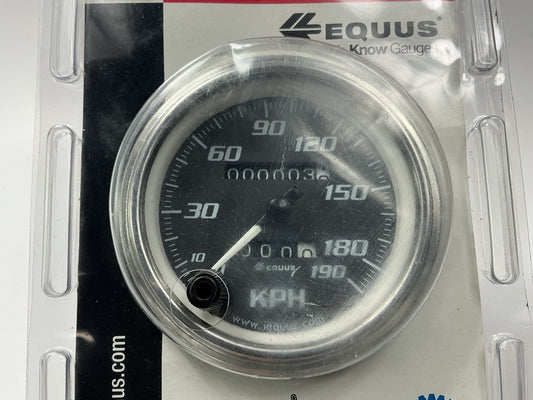 METRIC - KM/Hr (KPH) Equus 7079 Mechanical Speedometer Gauge,  3-3/8'' METRIC