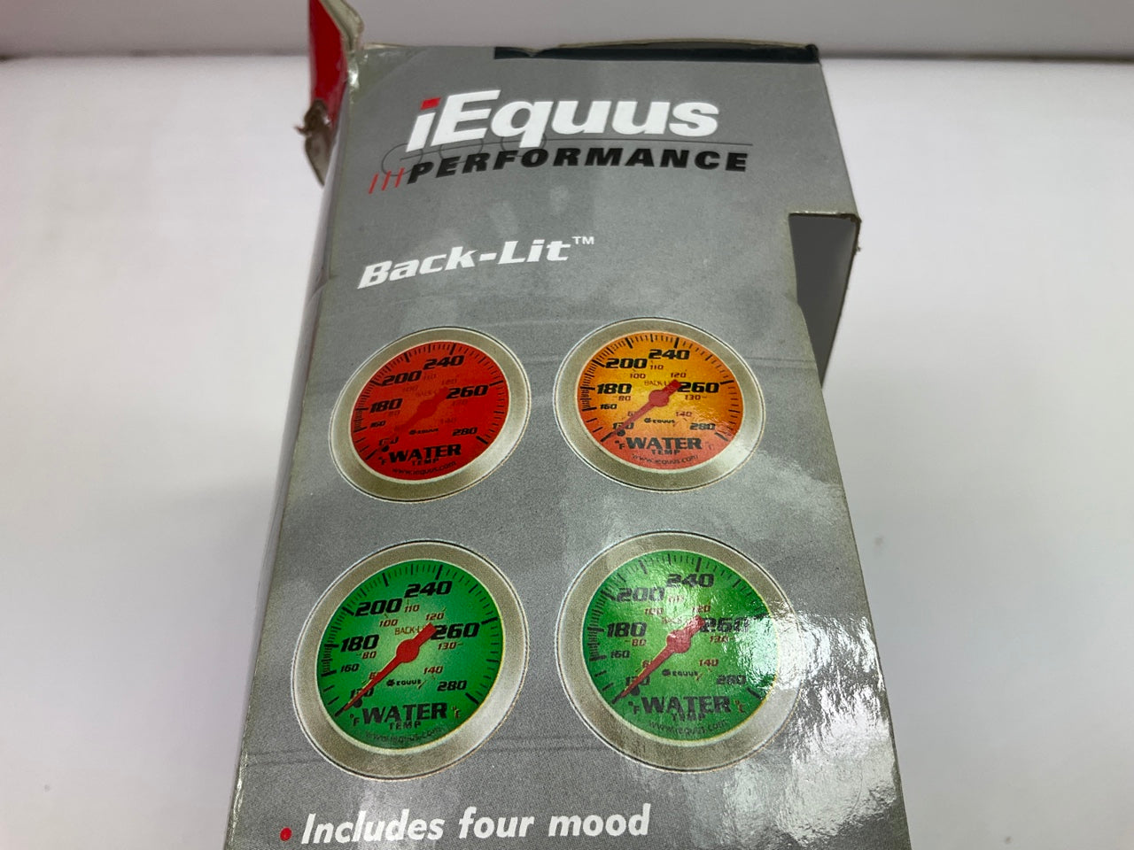 Equus 8100 1.5'' Triple Gauge Kit, Water Temperature / Oil Pressure / Volts Gauge