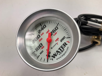Equus 8242 2'' Coolant Temperature Mechanical Water Temp Gauge, 130-280 F