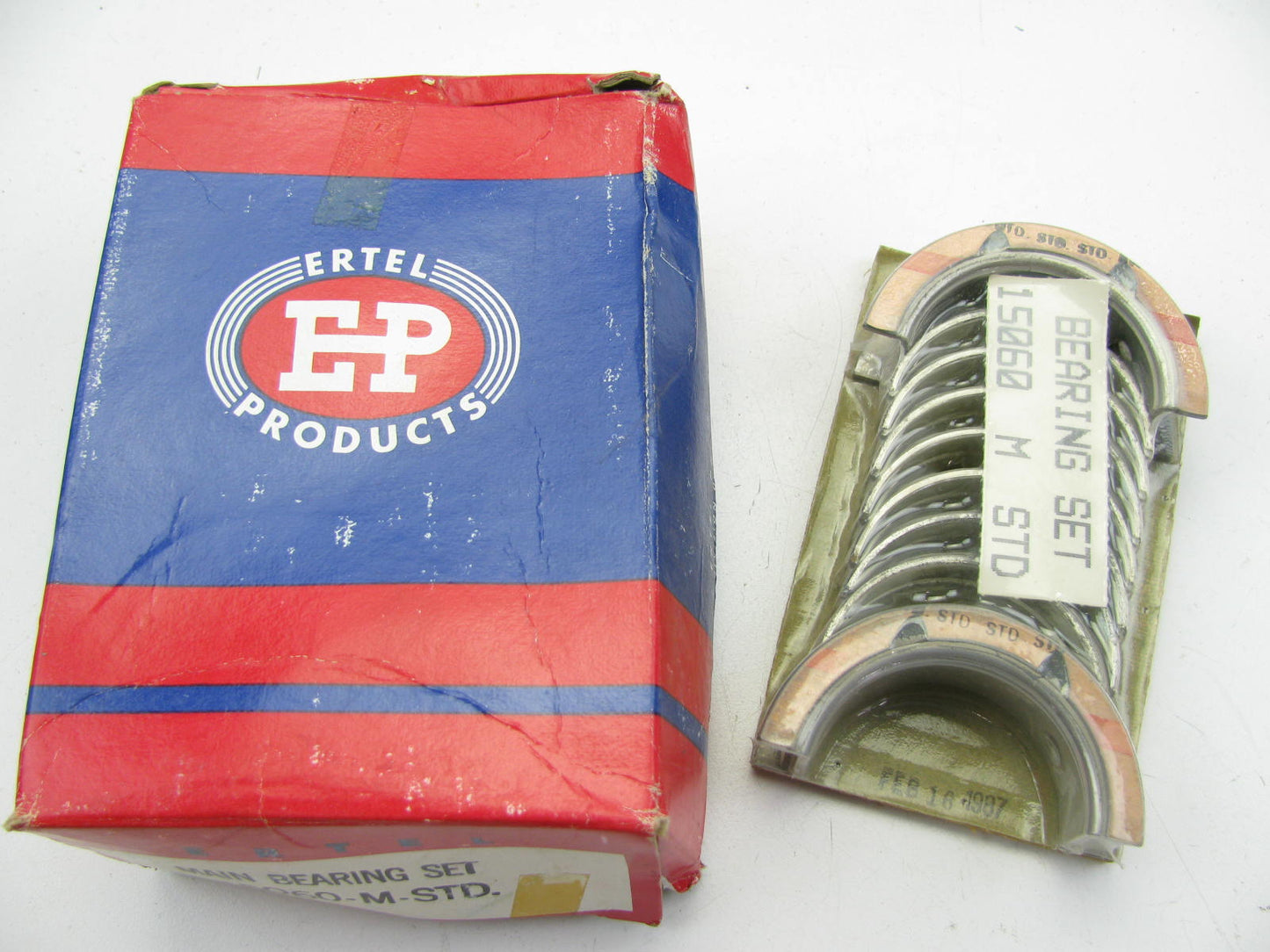 Ertel Products 15060M Engine Main Bearings - Standard 1976-1987 GM 1.4L 1.6L