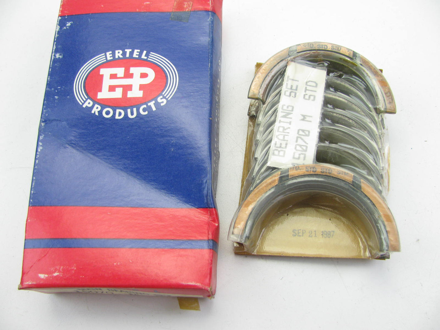Ertel Products 15070M Engine Main Bearings Standard For 1976-1987 Chrysler 225