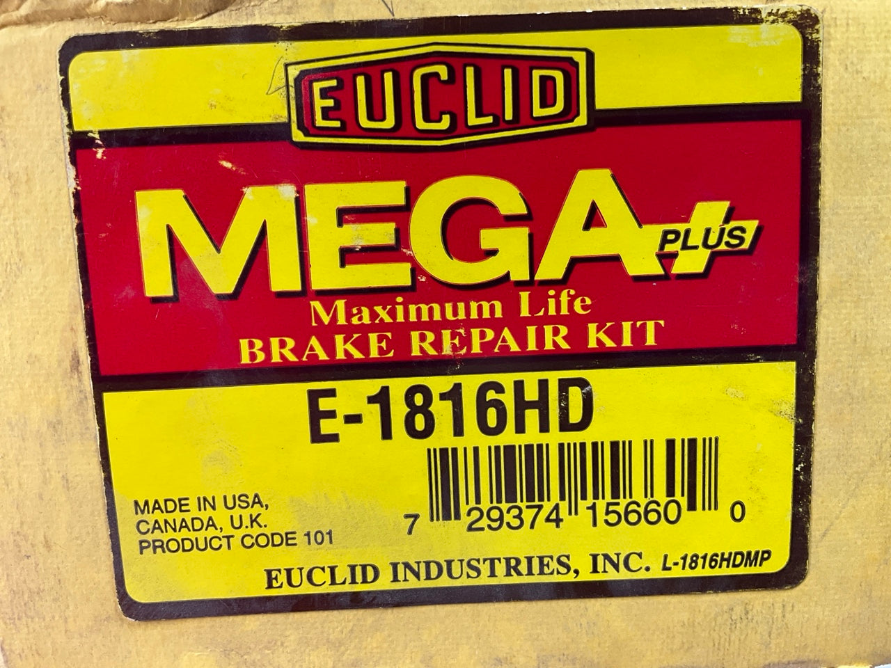 Euclid E-1816HD Drum Brake Hardware - Meritor 16-1/2'' P Type