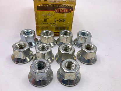 (10) Euclid E-5734 Wheel Lug Nuts - 11/16''-16 Thread, 1-1/8'' Hex