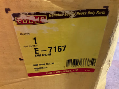 RELINED Euclid E-7167 HEAVY DUTY Truck Brake Shoes 16-1/2'' X 7'', FMSI 4311