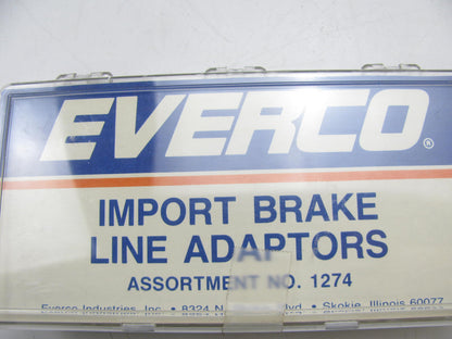 Everco 1274 Import Brake Line Adapter Fittings Kit