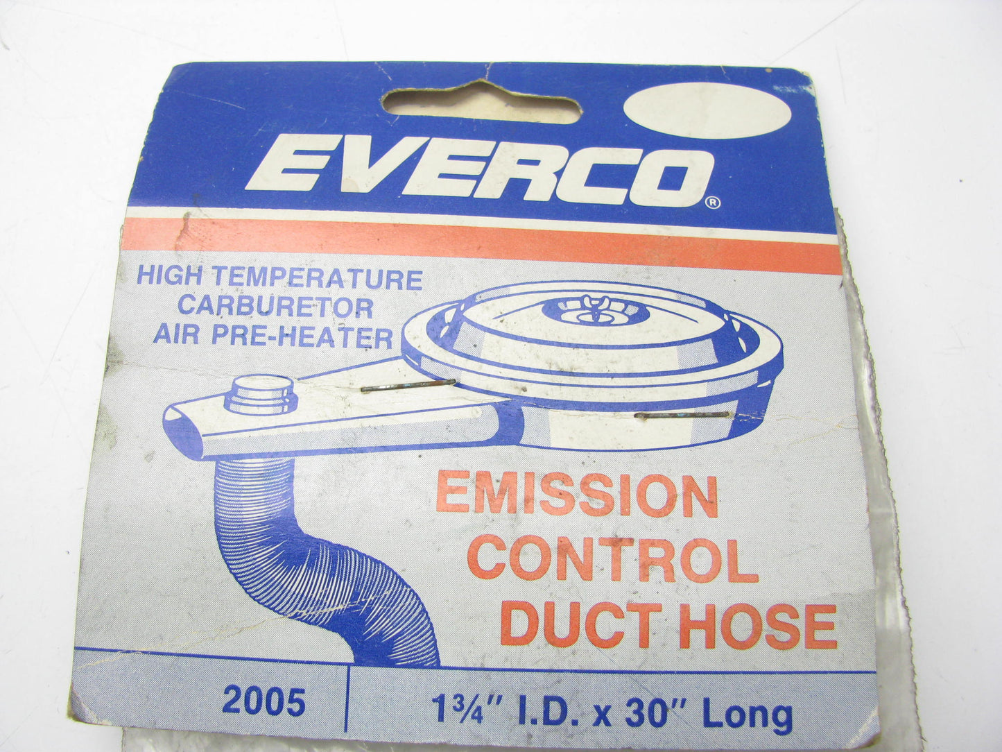 Everco 2005 Carburetor Pre-heater Hose - 1-3/4'' ID. X 30'' LONG