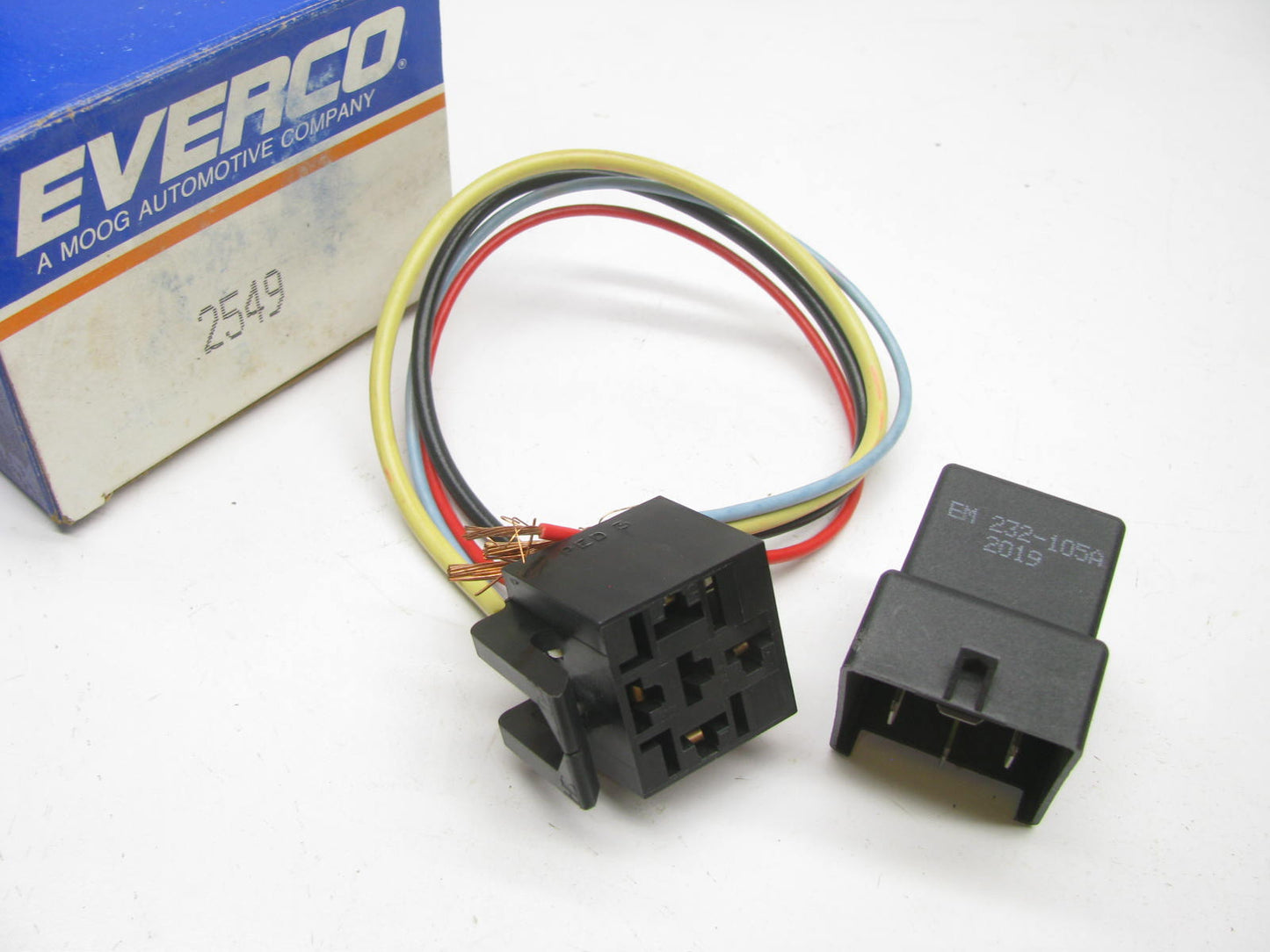 Engine Cooling Fan Motor Relay- Everco 2549