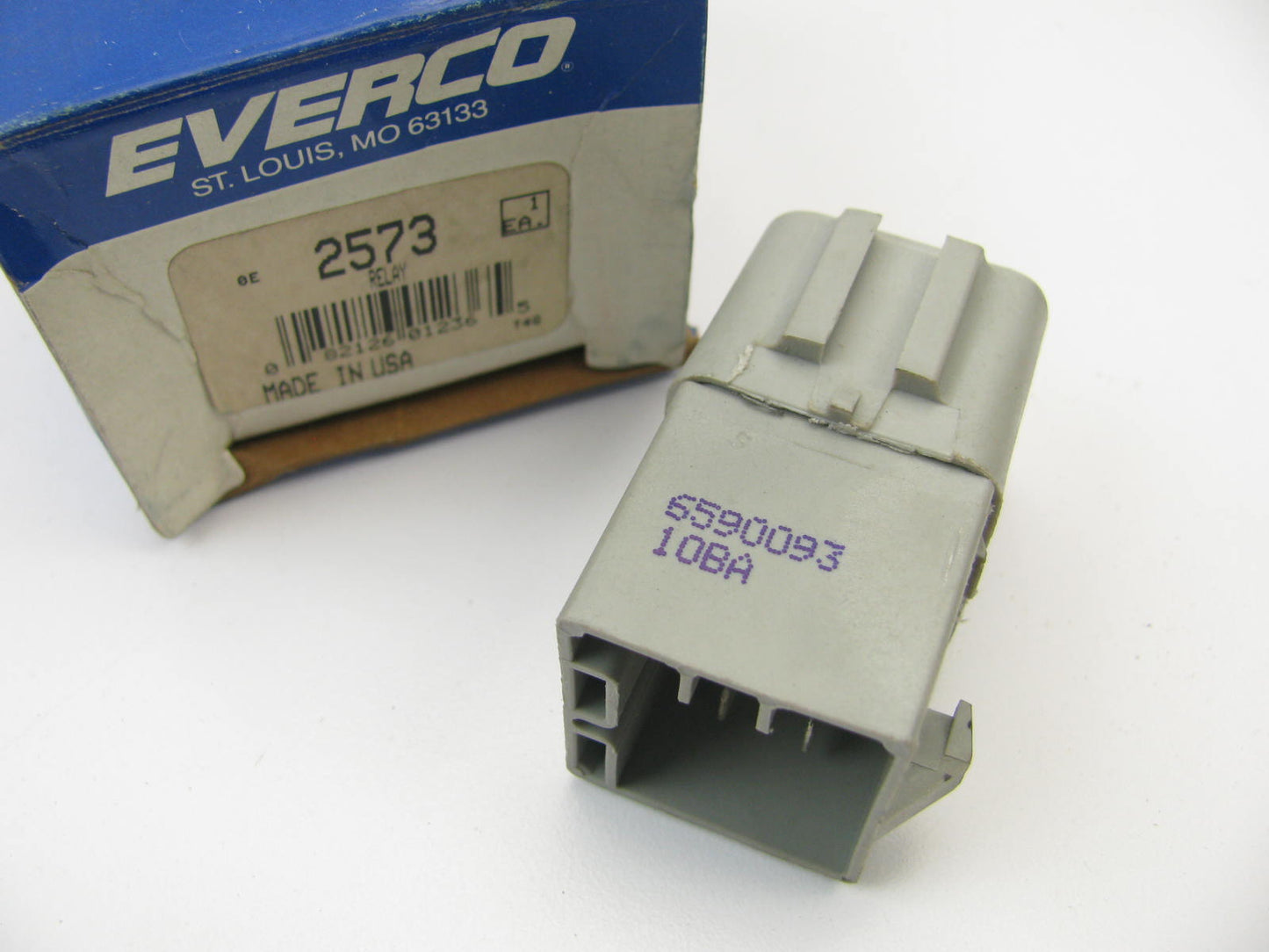 Everco 2573 Engine Cooling Fan Motor Relay / A/C Clutch Relay