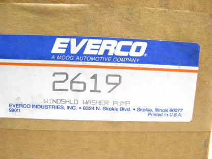 Universal Windshield Washer Tank Reservoir  W/pump Everco 2619