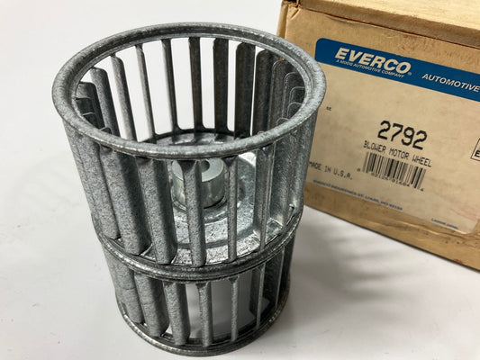 Everco 2792 Blower Motor Wheel - METAL - Replaces Ford # D2AZ-19834-A