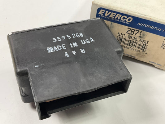 Everco 2871 Engine Cooling Fan Motor Relay Module -  E4ZZ-8B658-A, E5SZ-8B658-A