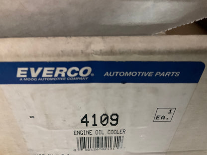 Vintage Everco 4109 Oil Cooler Kit With Hose & Fittings, 7-1/2''x17''x3/4'' Size