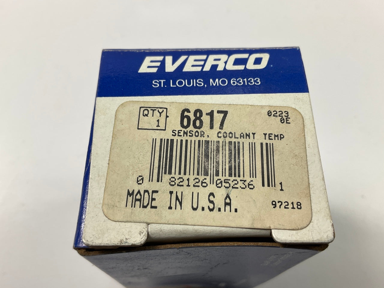 Everco 6817 Coolant Temperature Sensor, Replaces OEM GM 25036898, 25037062