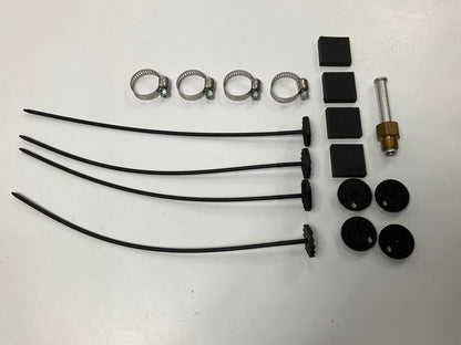 Missing Fitting - Everco Auto Trans Oil Cooler Kit W/ Install Kit 12''x7-1/2x3/4''