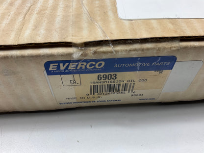 Missing Fitting - Everco Auto Trans Oil Cooler Kit W/ Install Kit 12''x7-1/2x3/4''