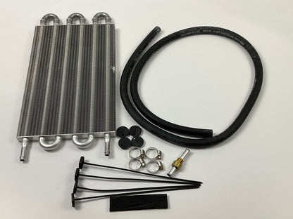 Everco 6904 Heavy Duty Auto Trans Oil Cooler Kit W/ Install Kit  15.5''x7.5''x3/4''