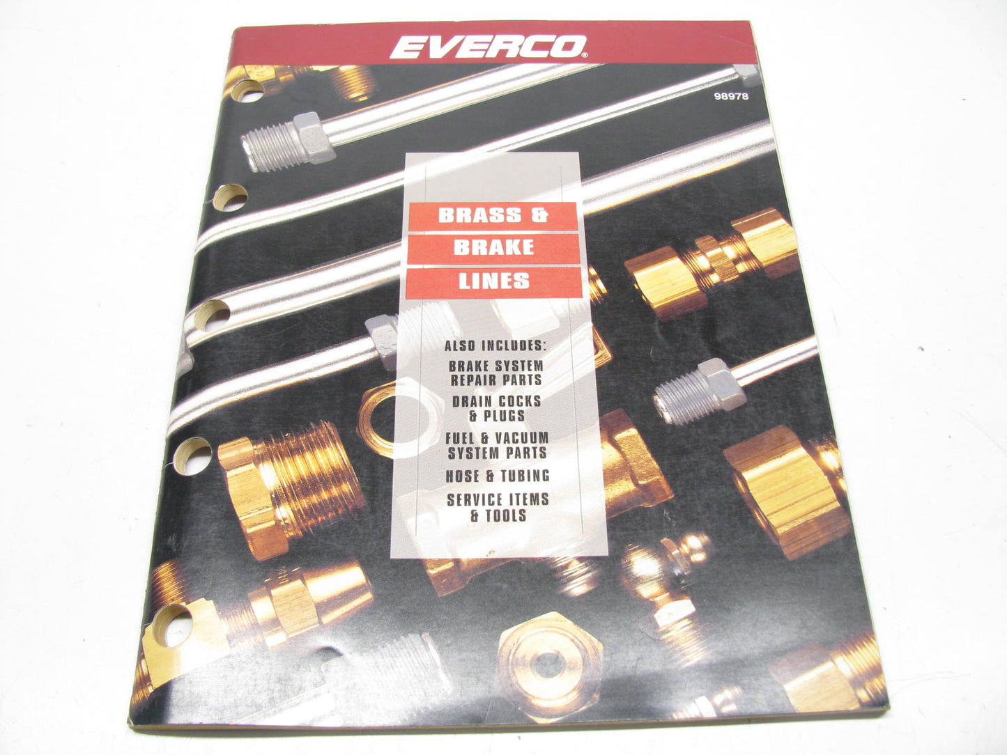 Everco 98978 Brass & Brake Line Catalog W/ Brake System Parts, Tubing, Tools