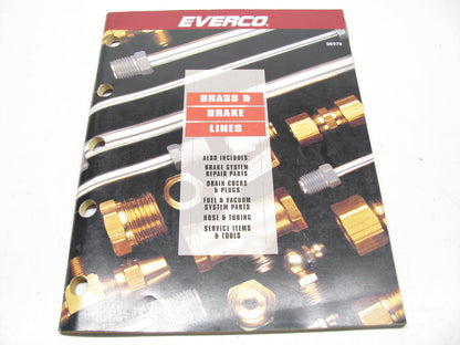 Everco 98978 Brass & Brake Line Catalog W/ Brake System Parts, Tubing, Tools