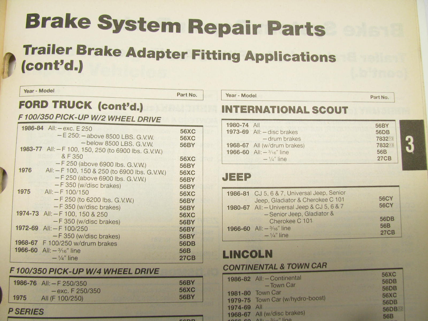 Everco 98978 Brass & Brake Line Catalog W/ Brake System Parts, Tubing, Tools