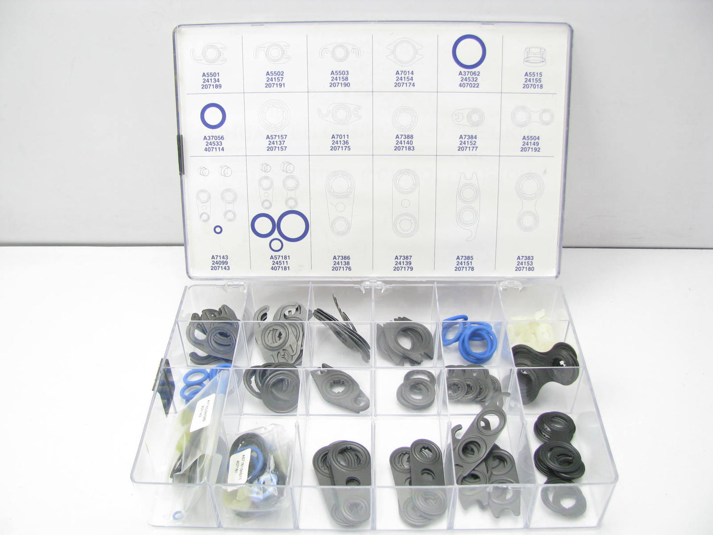 Everco A55523 A/C O-Ring & Gasket Assortment Kit Set For Chrysler Vehicles