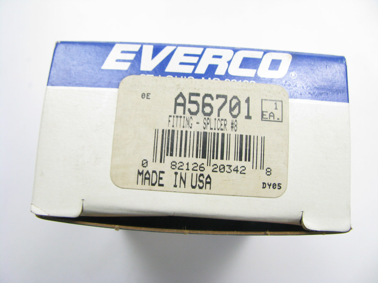 Everco A56701 A/C Line -8 Hose Straight Beadlock Compression Fitting , 5/8''