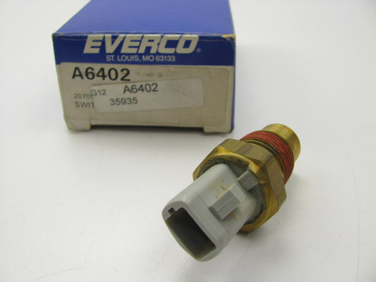 Everco A6402 Engine Cooling Fan Temperature Sender Sensor Switch