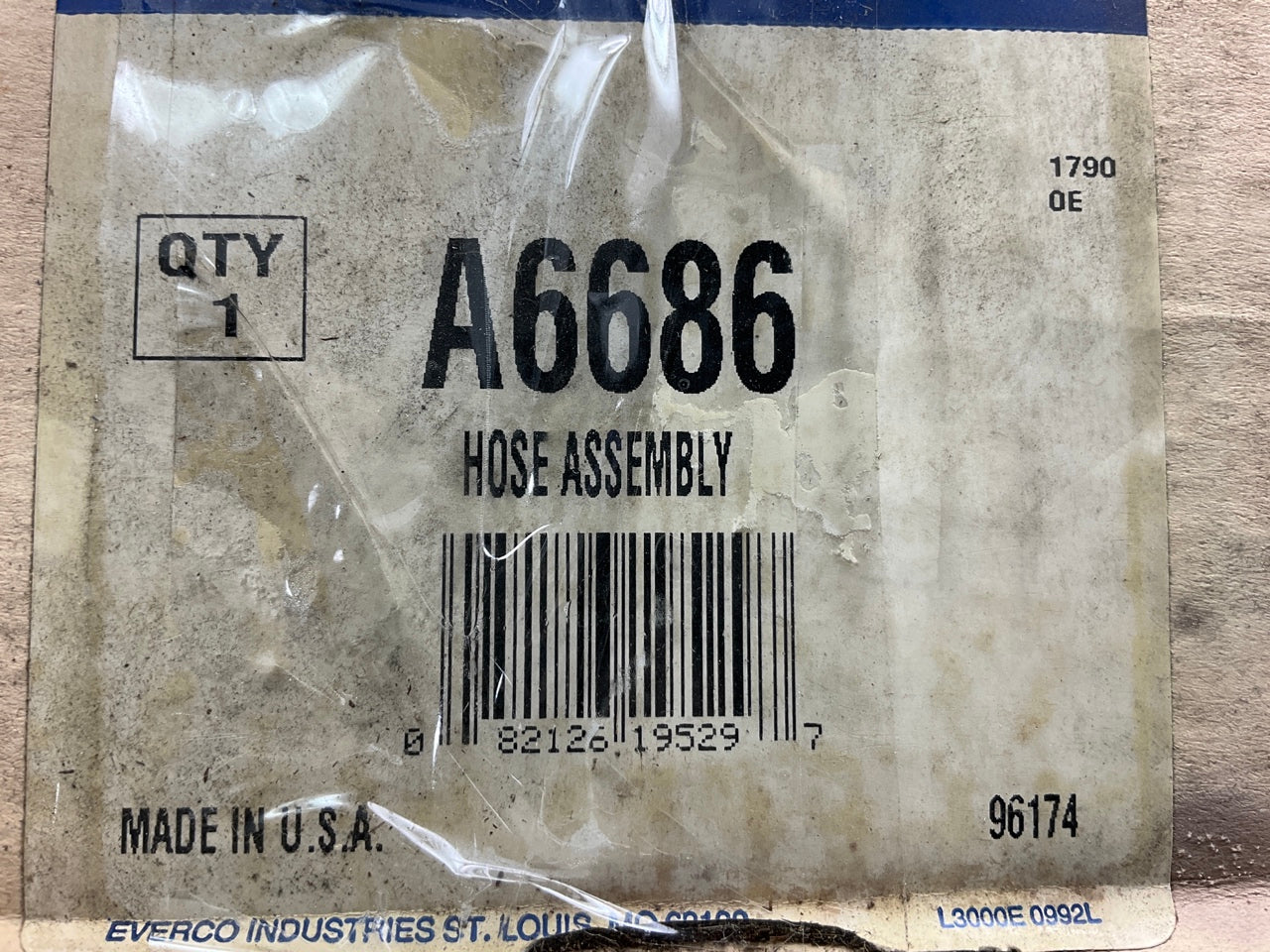 Everco A6686 A/C Discharge And Liquid Line Hose Assembly