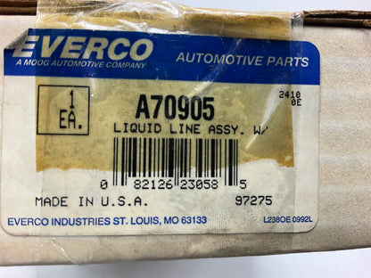 Everco A70905 A/C Liquid Line With Orifice Tube Hose Assembly
