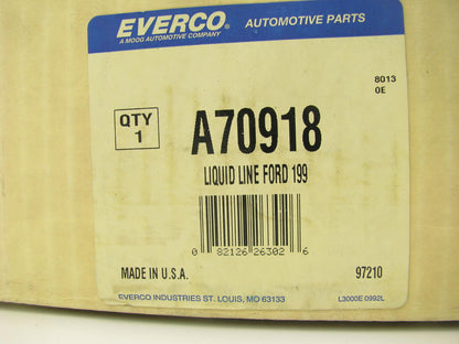 Everco A70918 A/C Refrigerant Liquid Line Hose/Tube - 55644