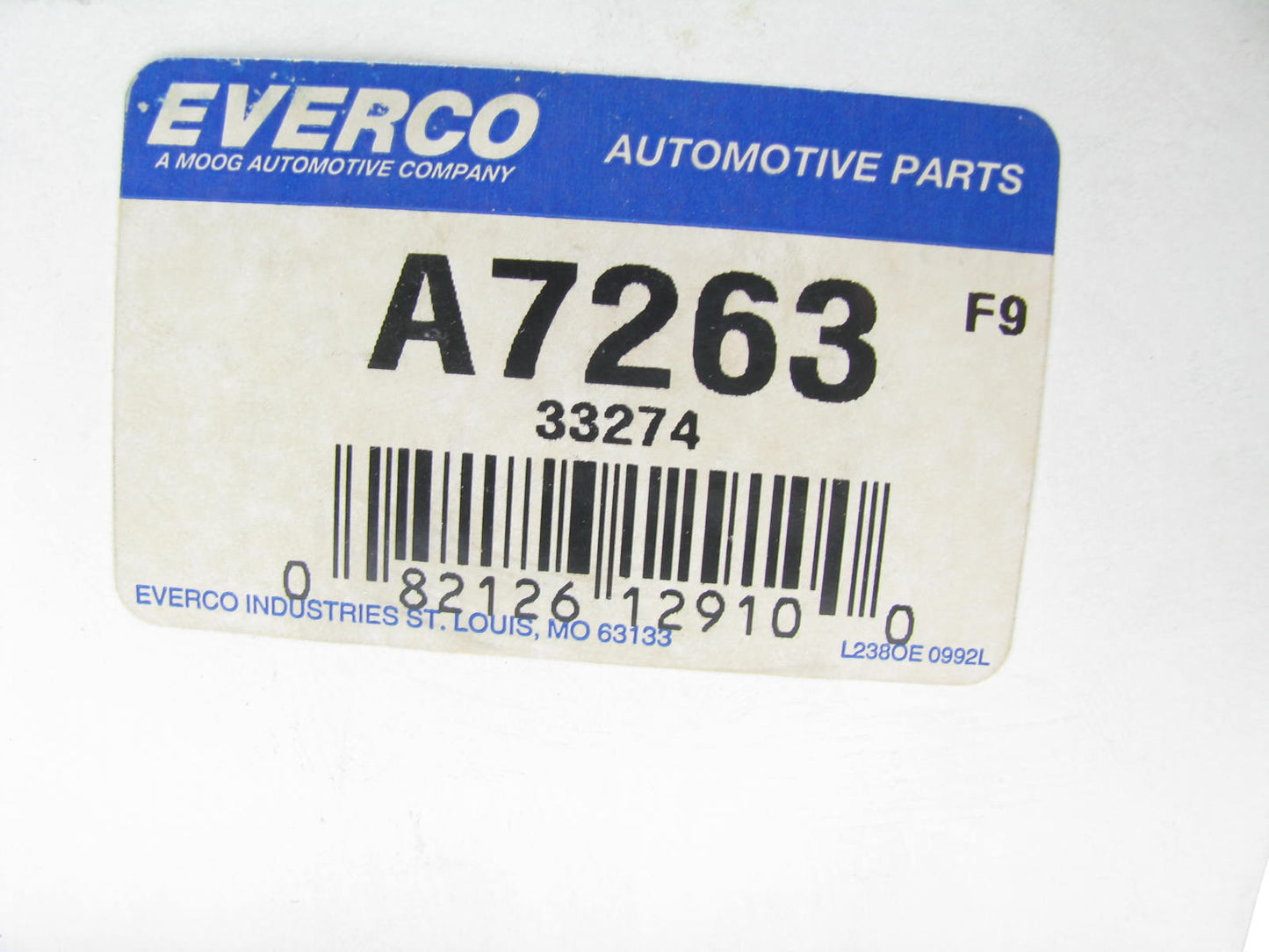 Everco A7263 A/C Receiver Drier