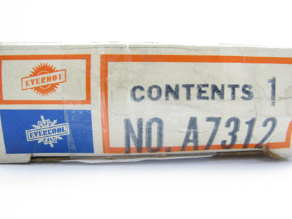 Everco A7312 A/C Straight Female Flare Fitting, #8 Hose, 3/8'' Fitting, 5/8''-18