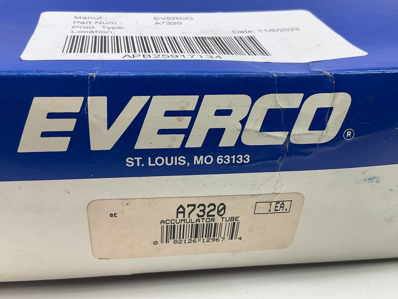 Everco A7320 A/C Accumulator Tube