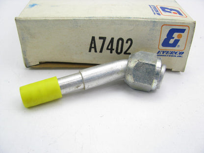 Everco A7402 Size 8 A/C Hose Fitting - 45 Degree Flare 1/2'' X 3/4''-16 3 Barb