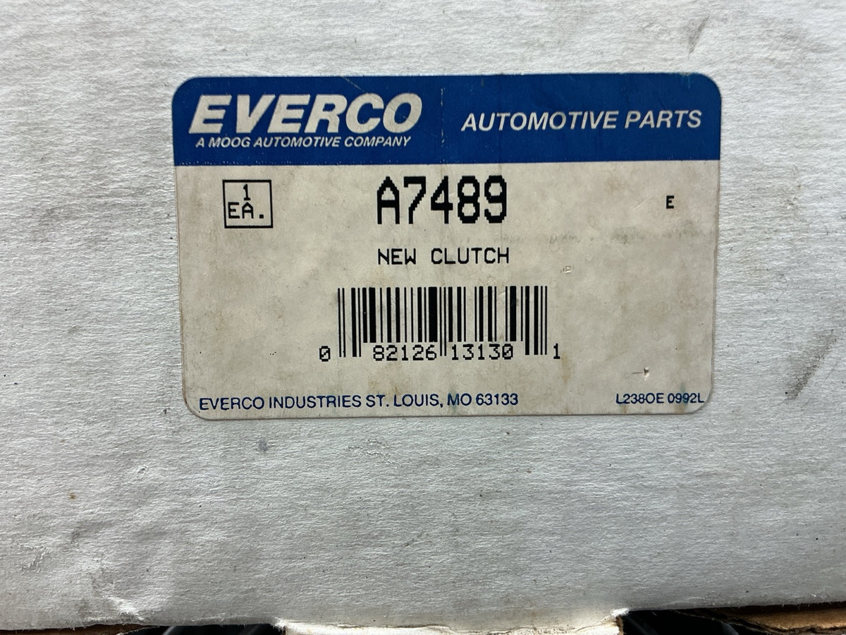 NEW Everco A7489 A/C Compressor Clutch