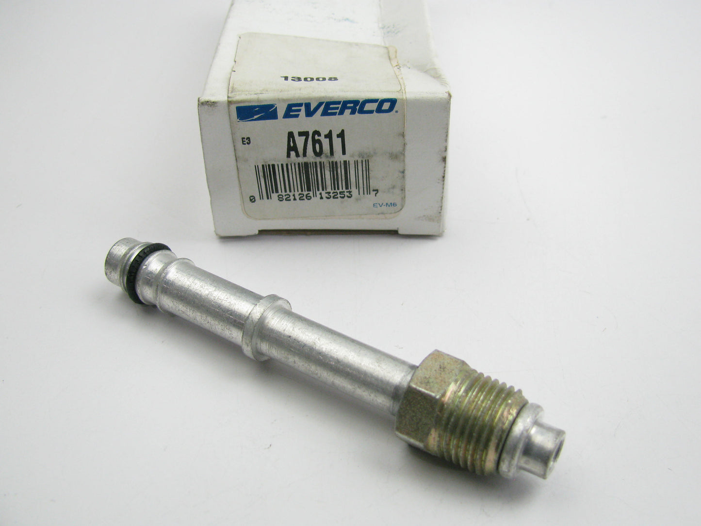 Everco A7611 A/C Hose ''O'' Ring Straight Fitting, 3/8'' X 5/8''-18 Thread